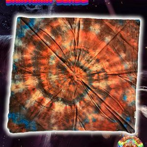 [Hand Dyed] Tie Dye Bandanna